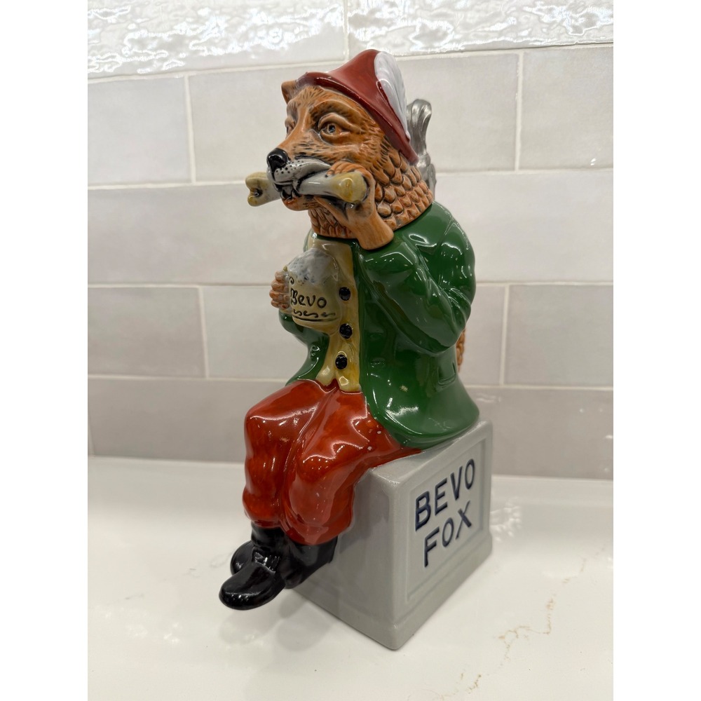 Anheuser-Busch‎ Bevo Fox Stein Multicolor Excellent 1993 Gerz Germany